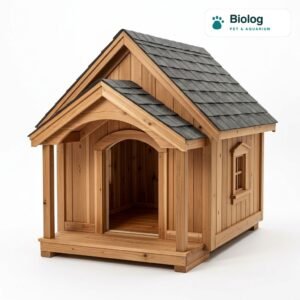 Insulated Outdoor Heated Dog House — Large